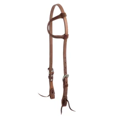 Synergy® Harness Leather Headstall with Designer