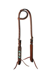 Western bridle WEAVER Beaded