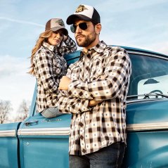 Herren-Westernhemd Stars & Stripes GUS
