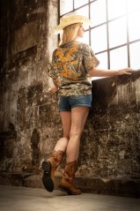 Unisex T-shirt Stars & Stripes YELLOWSTONE Ride for the Brand camo
