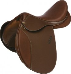 ERIC THOMAS FITTER ALL-PURPOSE SADDLE, ROUND CANTLE