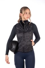 Jezdecká vyhřívaná vesta HKM Slimline- Style (s baterií/powerbankou)