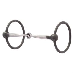 Ring Snaffle Bit with 5" Sweet Iron Snaffle Mouth with WEAVER