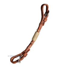 Westernový podbradní řemínek se surovou kůží WESTERN IMPORTS