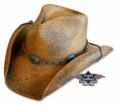 Westernový klobouk Red Rock slaměný