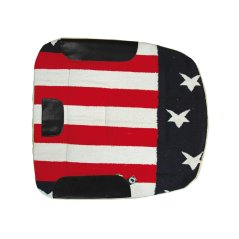 Westernová podsedlová deka Burioni BARREL NAVAJO USA vykrojená s pravým beránkem