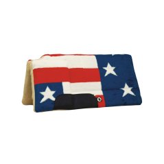 Westernová podsedlová deka Burioni s vykrojením v oblasti kohoutku