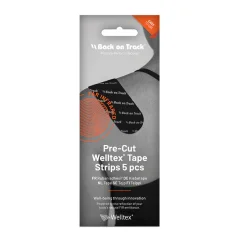 Pre-Cut Tape Back on Track Welltex, 15 x 5 cm