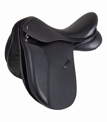 Dressage Saddle Comfort, Leather, Pony