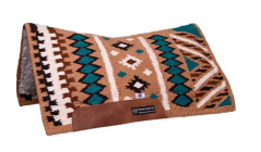 Westernová podsedlová deka CSF DIAMOND STARS - TAN