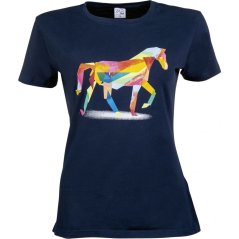 Dámské tričko HKM Colourful Horse