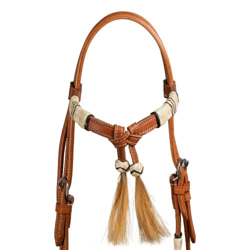 BOSAL BRIDLE WITH HORSEHAIR REINS