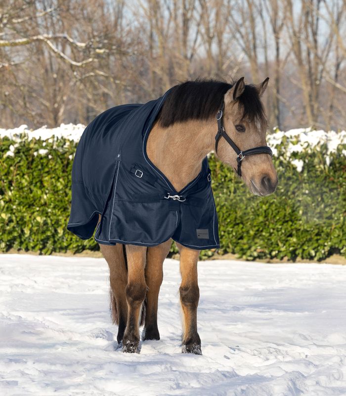 Nepromokavá deka Waldhausen SCANDIC High Neck, 100g černá