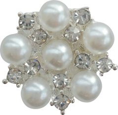 Ozdoba do vlasů Strass/perle