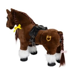 Dressage saddle for Equestro plush horse