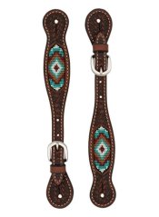 Dámské ostruhové řemínky WEAVER Beaded