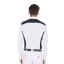 Pánské dvoubarevné slim fit polo s dlouhým rukávem