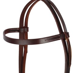 Westernová uzdečka Pool's DARK BROWN