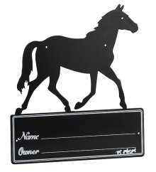 HIPPOTONIC "HORSE SILHOUETTE" STALL PLAQUE