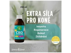 CBD olej pro koně 2000 mg, 250 ml