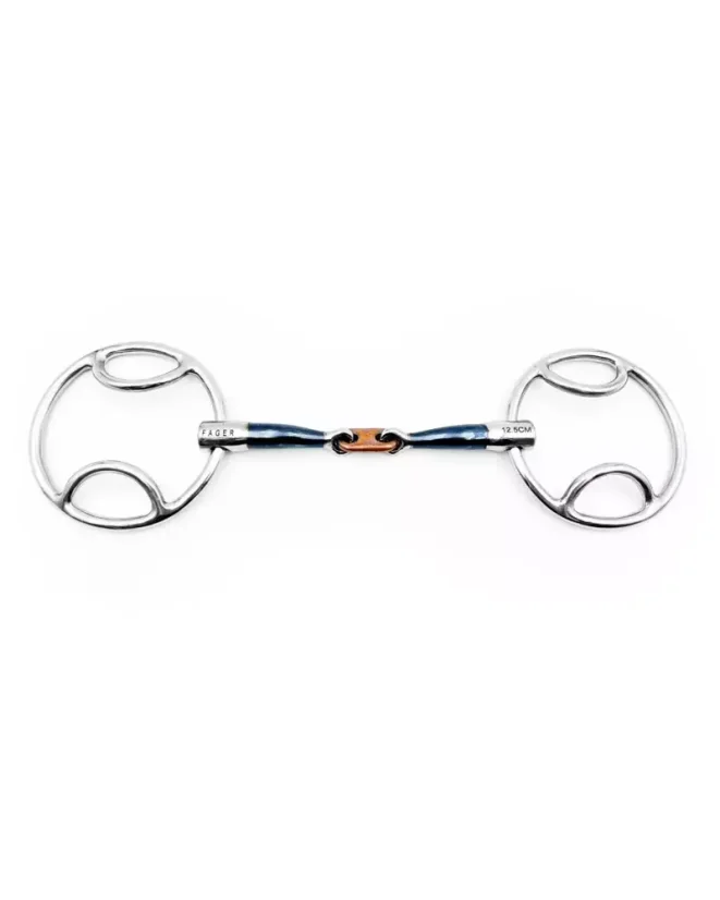 Vícetypové udidlo 2x lomené FAGER ALEXANDER SWEET IRON