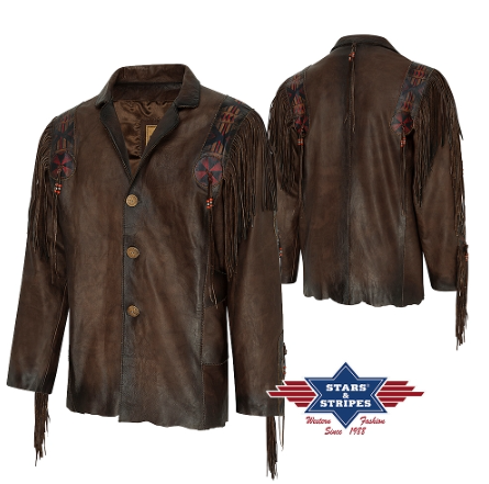 PACO men's leather jacket