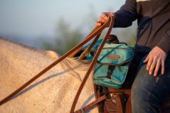 Westernové sedlové brašny WEAVER Trail Gear Pommel