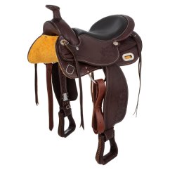 Westernové sedlo Denver FLOWER STAMP 2815