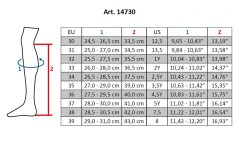 Dětské boty HKM Aberdeen Kids dlouhé/extra úzké