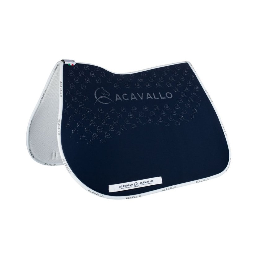 Podsedlová dečka ACAVALLO LYCRA & BAMBOO Silicone grip