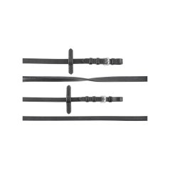 Doppelte Dressurzügel Smooth Leather Supreme