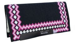 Westernová deka Professional's Choice SHILLOH Black-Pink