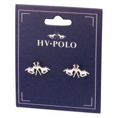 Earrings logo HVPLotta silver
