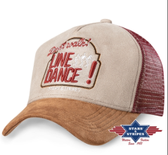 Kšiltovka TC LINE DANCE bordeaux