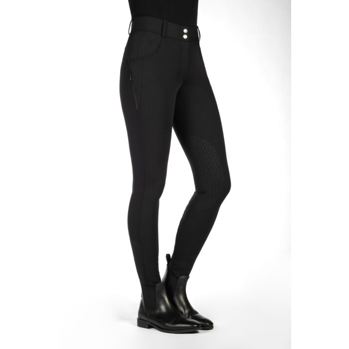 Dámské rajtky HKM Ari Mid Rise kneegrip