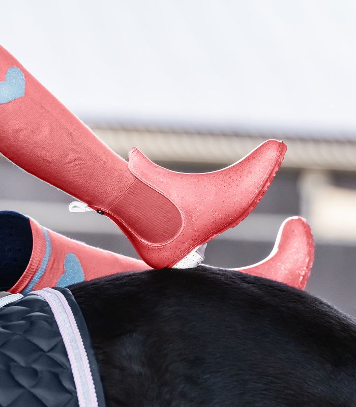 Jezdecká gumová perka ELT Sparkle Unicorn