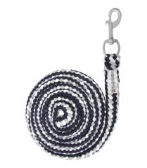 Anbindestrick Plus Karabiner, dunkle Beschläge