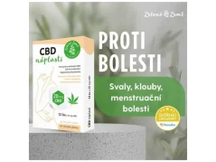 CBD náplasti na bolest, 12 ks