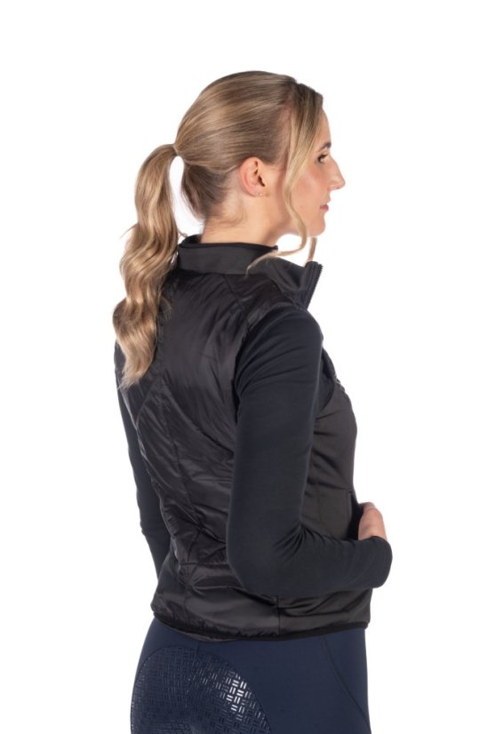 Jezdecká vyhřívaná vesta HKM Slimline- Style (s baterií/powerbankou)