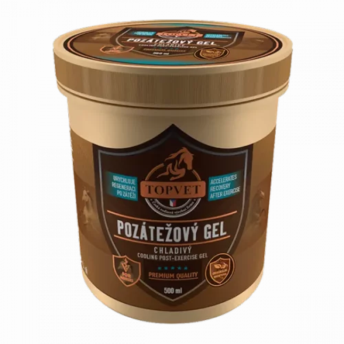 Pozátěžový gel chladivý TopVet - Velikost: 500 ml
