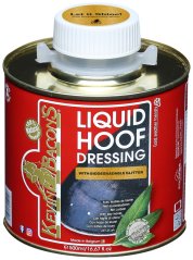 Zlatý olej na kopyta KEVIN BACON'S Hoof Dressing Liquid Glitter Edition 500ml