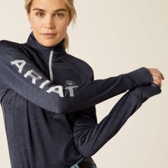 Dámská mikina Ariat Tek Team s 1/2 zipem OMBRE BLUE
