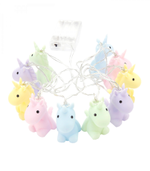 LED light chain unicorns