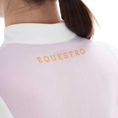 Dámská polokošile Equestro se síťovými vsadkami