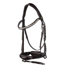 Leather bridle with Glitter EQUESTRO