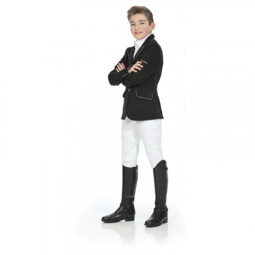 Children's high leather boots EQUITHÈME