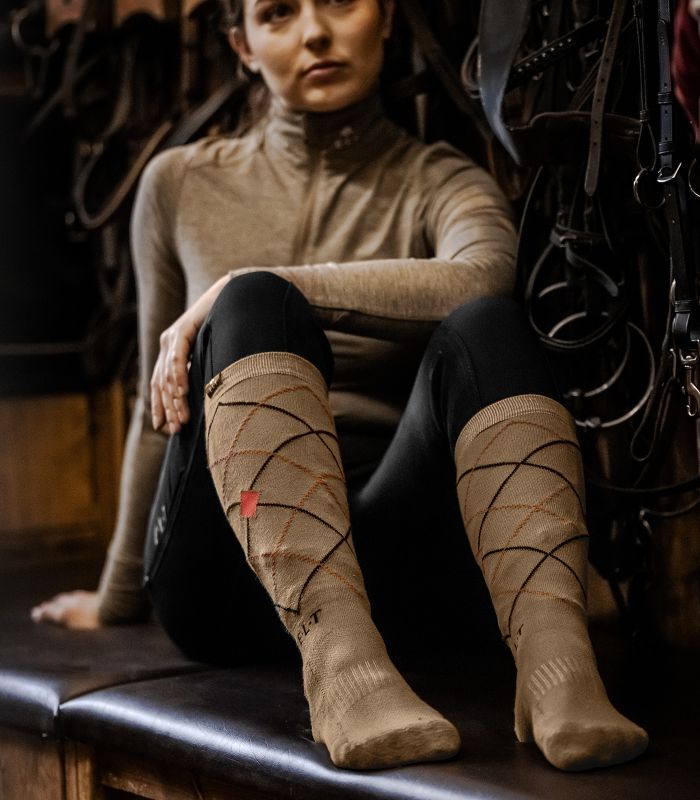 Reitsocken Argyle