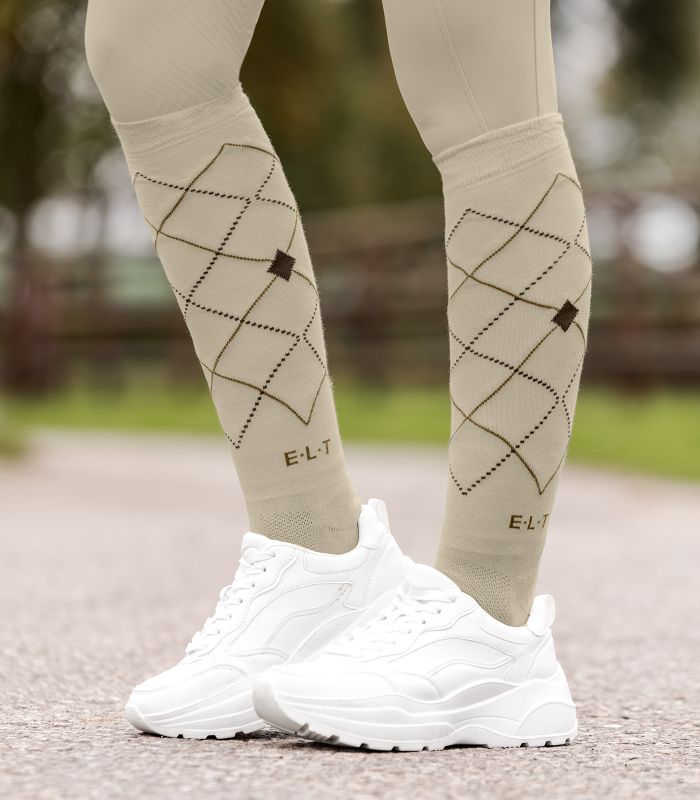 Reitsocken Argyle
