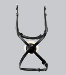 Premier Equine Glorioso Mexican Grackle Noseband – Black – P