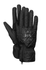 Zimní jezdecké rukavice Horze B Vertigo Onyx